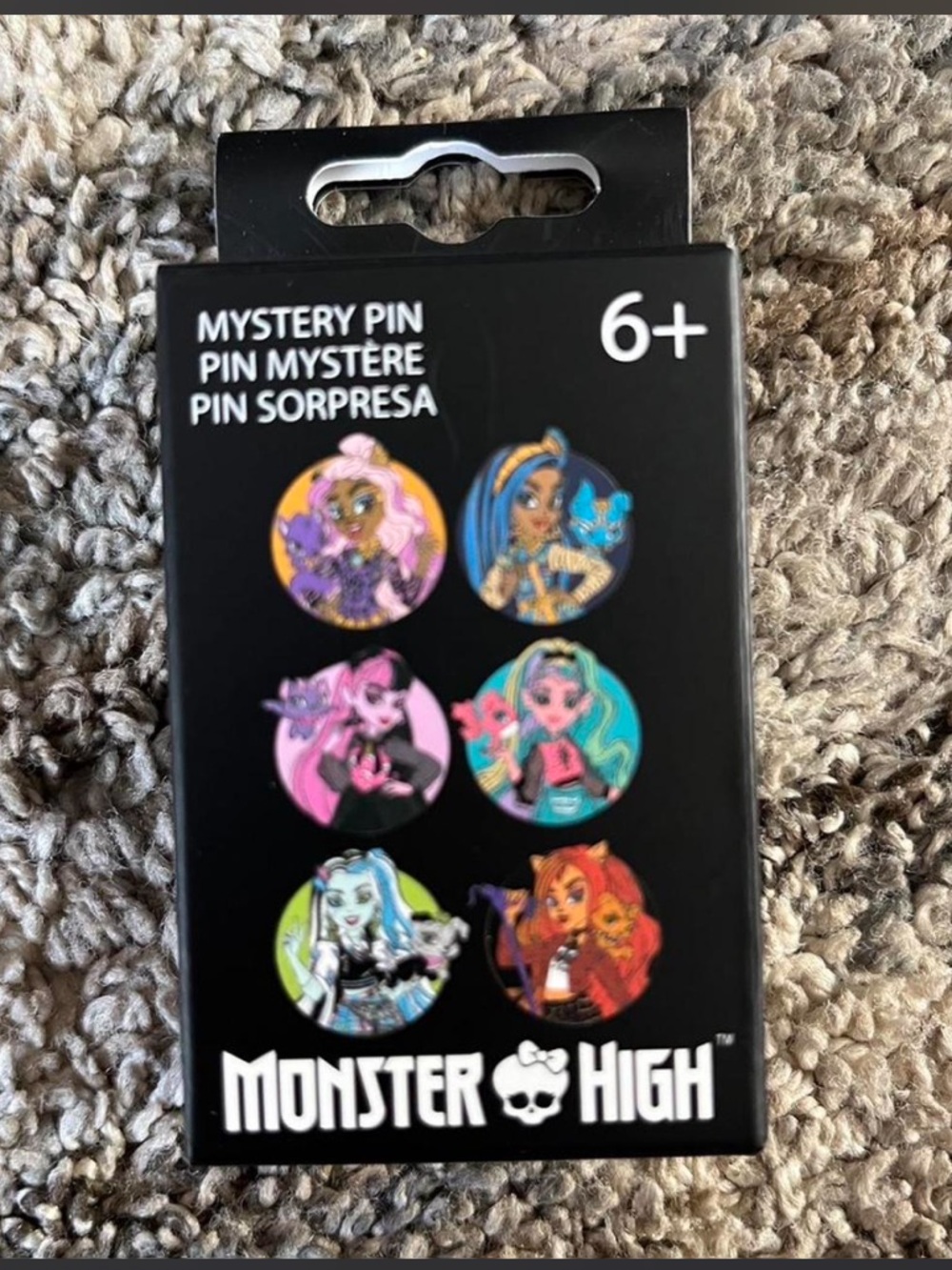 Monster High Mystery Pin Box